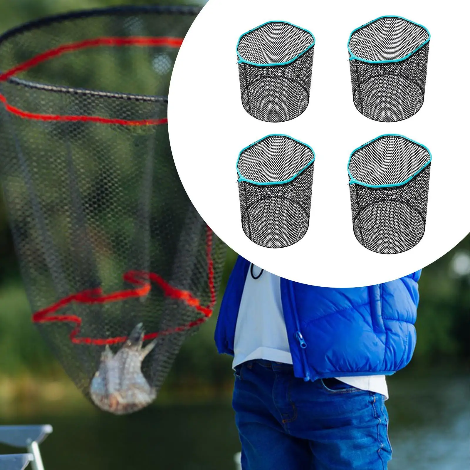 Fishing Landing Net Head Trout Fishing Accessories Fishing Gear Landing Net image 4