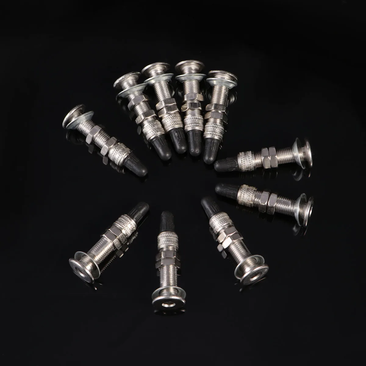 

10pcs Tubeless Stem High Quality Aluminum Alloy Bike Tire Valve For Road Mountain Bikes Durable Repair Tool