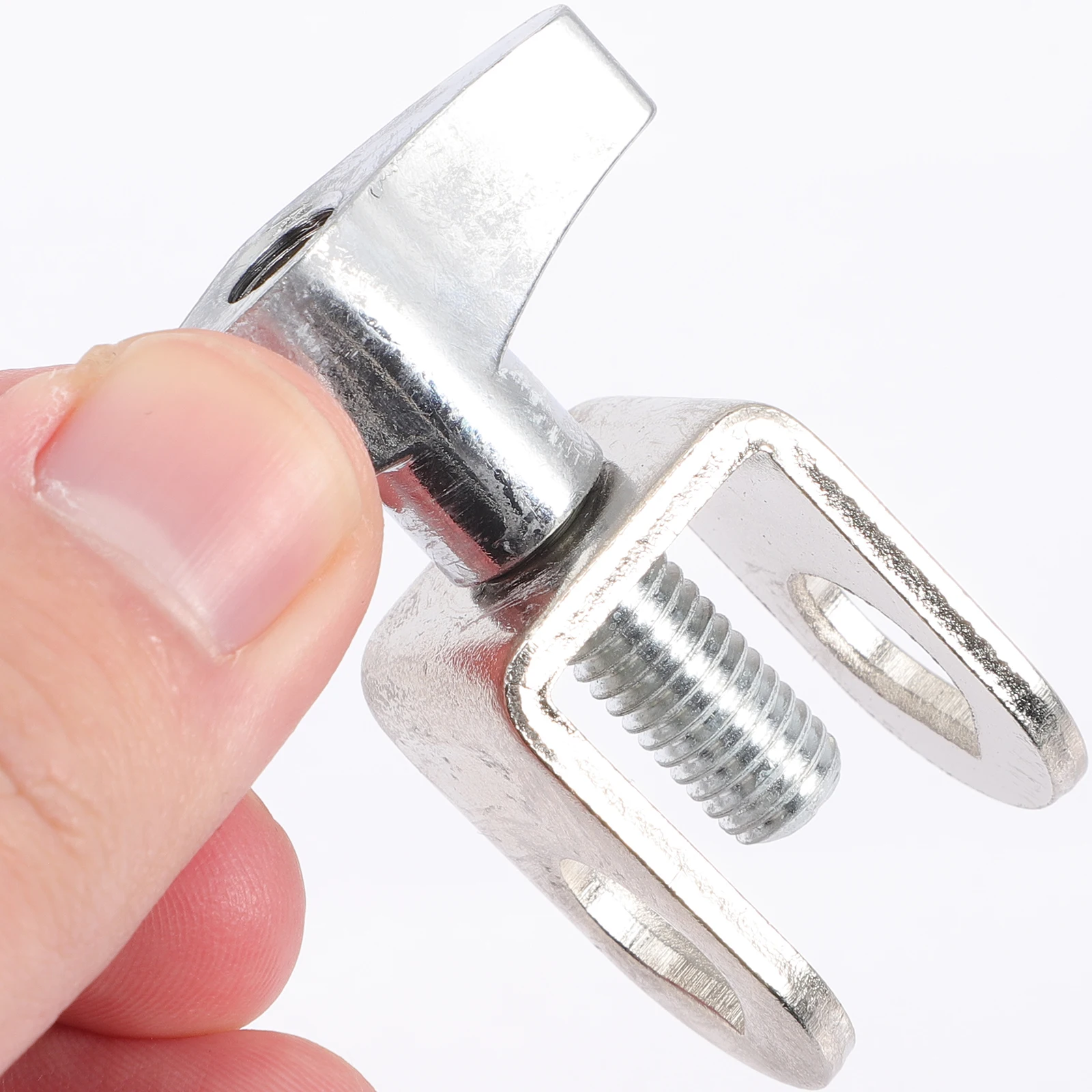 

1PC Cowbell Clip Fixing Lock Silver Metal Extension Bracket Holder Clamp for Drum Accessories Cowbell Mounting Strong