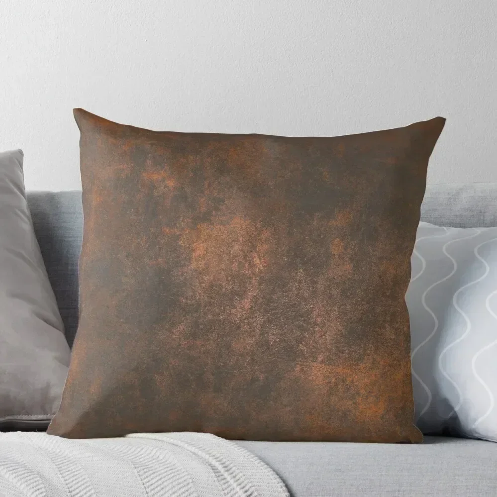 Old rusty concrete metal texture background Throw Pillow Christmas Pillow Covers Sofa Cushions Cover pillow