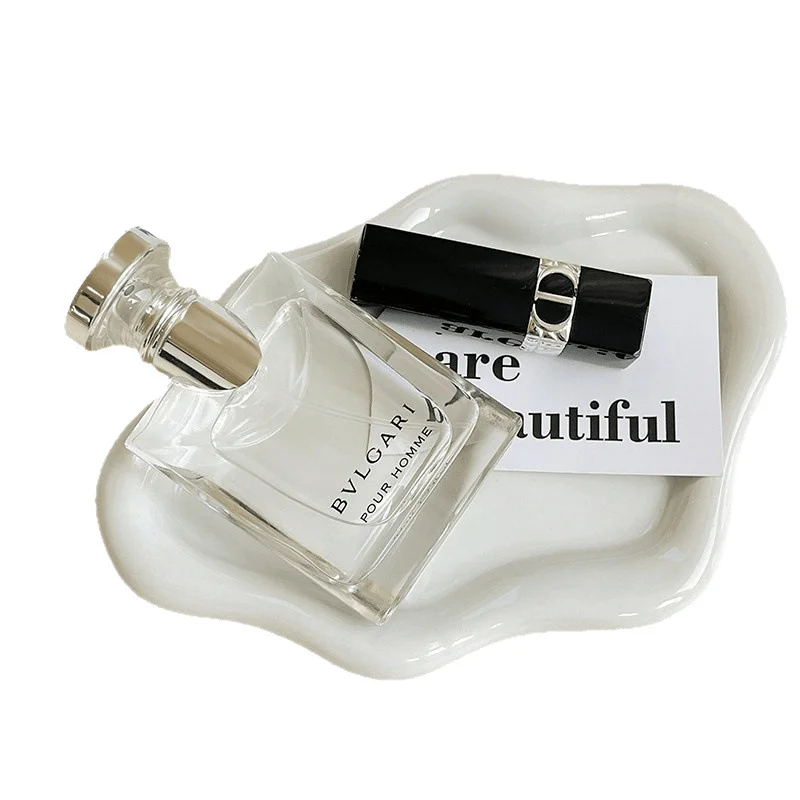 Minimalist Cloud Jewelry Organizer Tray Accessories Fragrance Display and Key Storage Sophisticated Entryway Decorative Accents