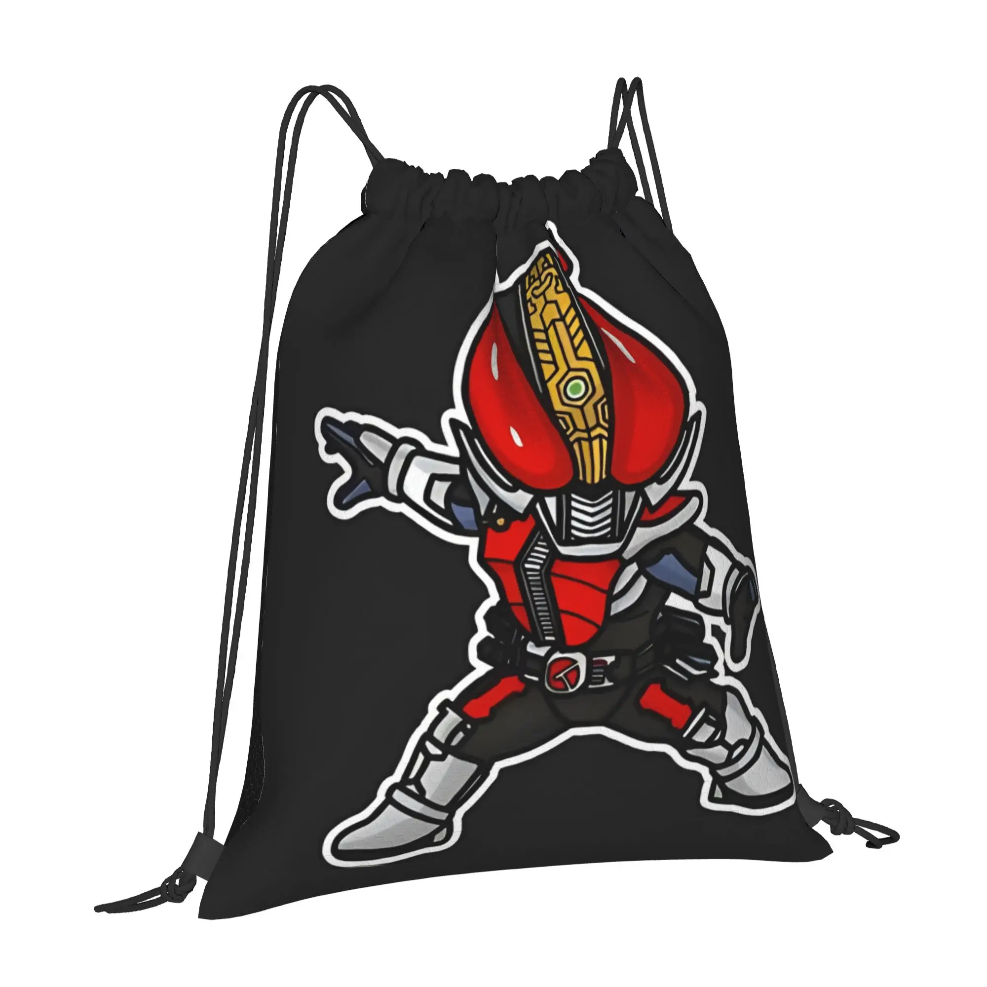 sports Pouch Kamen Rider Den O Sword  Portable Sports Drawstring Bags Riding Backpack Gym Clothes Storage Backpacks