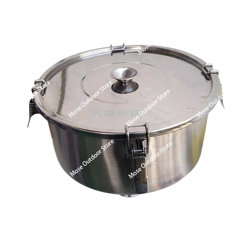 

Customized 316/304 Sanitary Food Stainless Steel Kitchen Funnel Sealed Lid Hopper