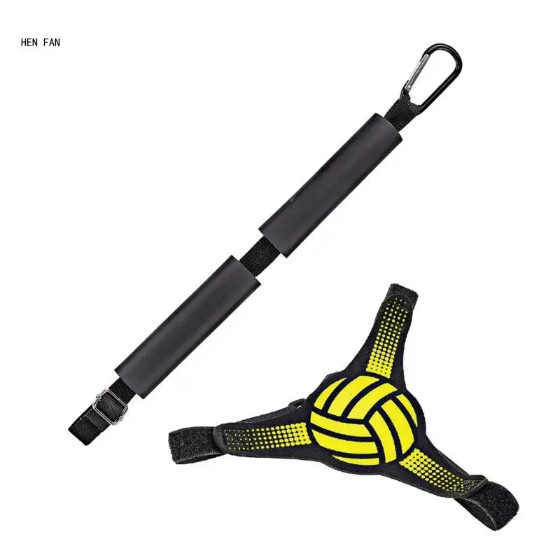 Cinturón resistencia para entrenador servicio voleibol con cordón ajustable y correa para cintura M89D