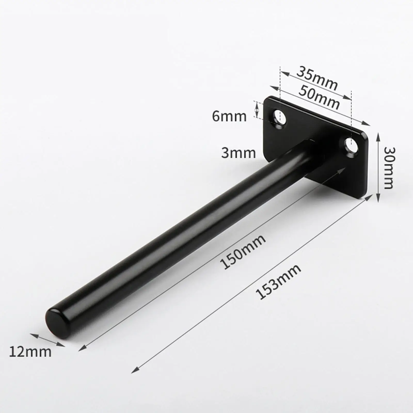 Fingerboard Rail Pole Durable Steel Obstacle Professional Prop Ramp for Fingerboard Park Practice