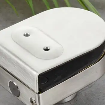 10-12mm bezrámový zámek ze skleněných dveří bez nutnosti vrtání, zámek na vitrínu z bezpečného skla s klíči, spona z nerezové oceli 8 nejlepší prodej Zámky skleněných dveří bez vrtání - №6