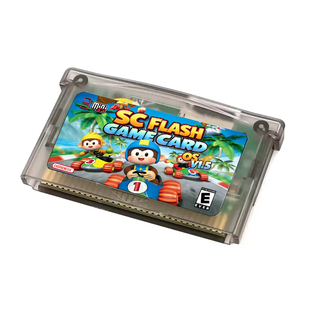 New Mini SCFW V1.5 Card 1000 in 1 GBA FlashCard For GBA GBC GB NES with 8G TF Card Adapter For SP GBM IDS NDS NDSL Game Console - view 2
