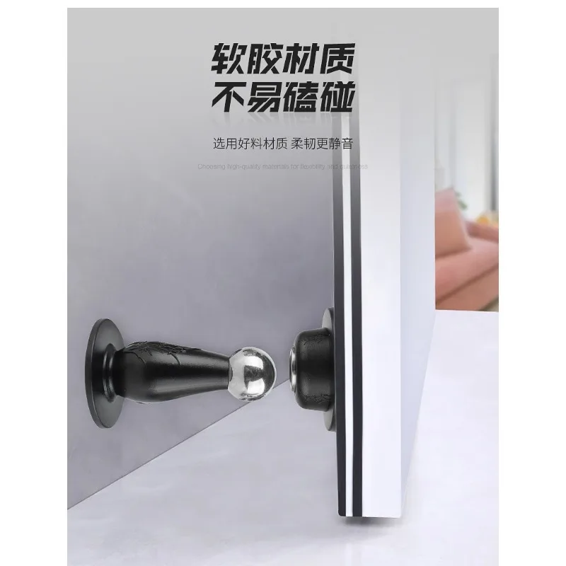 Multi-use Anti-Collision Door Holder Punch-Free Rubber Wedge Home Decor