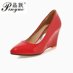 Women Platform Pumps Wedge Women's Comfortable High Heels Spring Autumn Fashion Female Ladies Shoes Zapatillas Mujer
