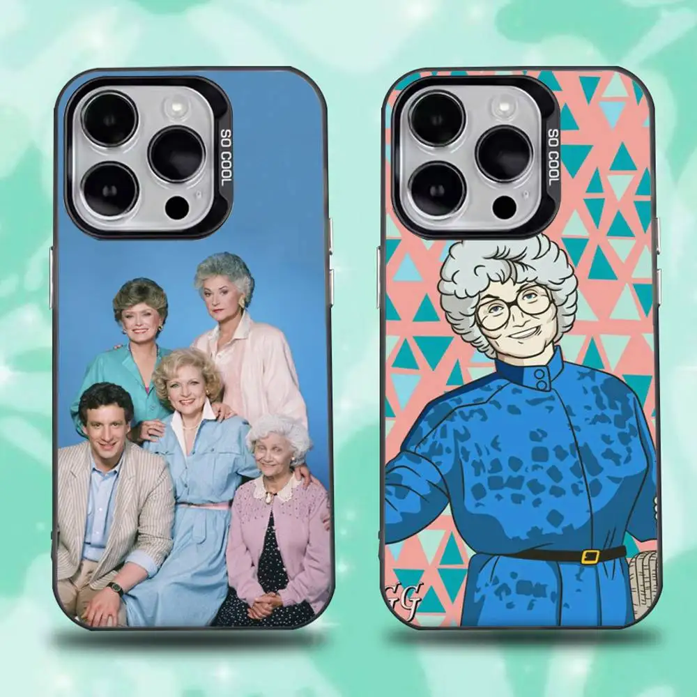 

The Golden Girls Phone Case For iPhone 16,15,14,13,12,11,Mini,Pro,E,SE4,XS,MAX Black Candy Matte Cover