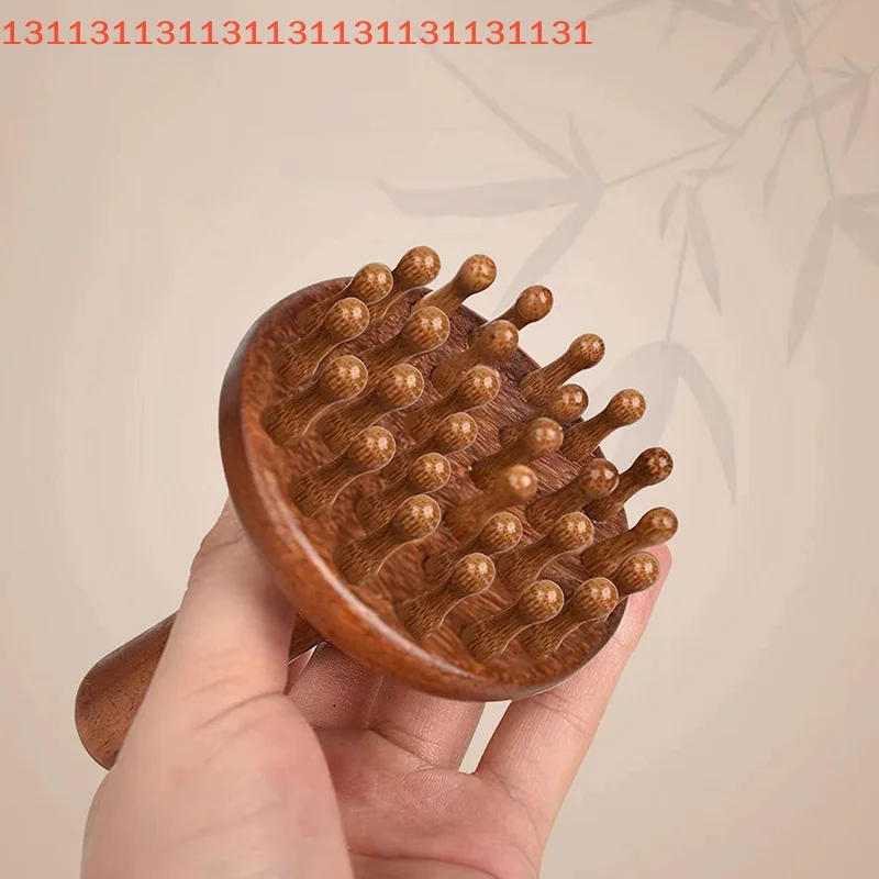 

Gua Sha Full Body Use Muscle Tension Relief Local Fat Massager for Relaxation Wooden Mushroom Manual Massage Tool