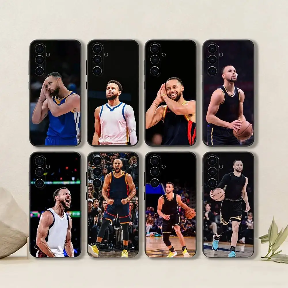 S-Stephen C-Curry-Basketball-Sport-America   Phone Case For Samsung Galaxy A73,A72,A71,A70,A53,A52,A51,Others Soft Black Cover