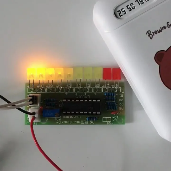 Lm3915-オーディオレベルインジケーター,音声分析アクセサリ,10個