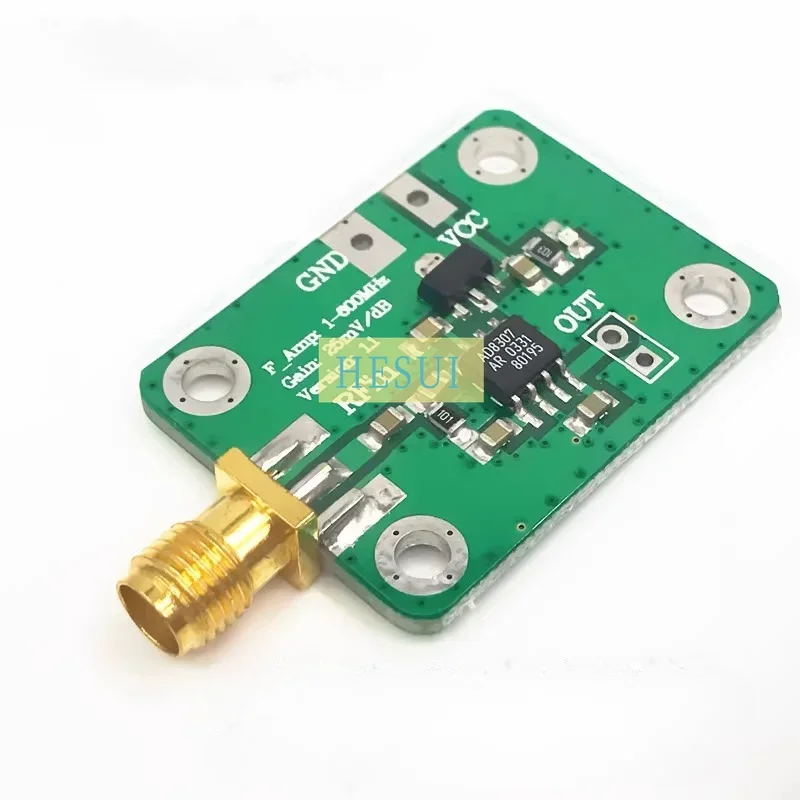 1-600MHz RF Logarithmic Detector LOGARITHMIC AMPLIFIER  power meter  Power detection  Module Board  -74 TO +18dBm