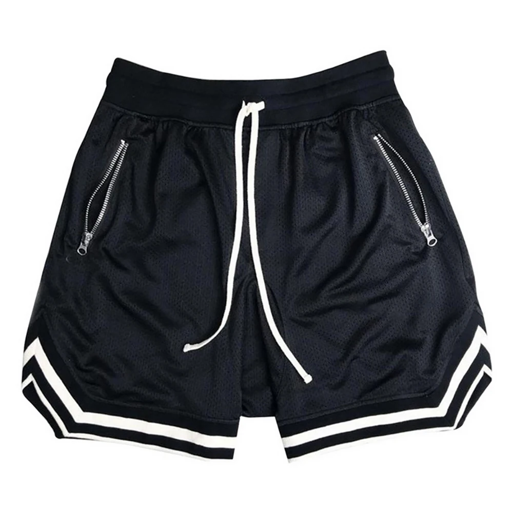 Summer Basketball Shorts Men Loose Sport Shorts Quick Drying Mesh Sports Five-point Pants Oversized Sports Shorts