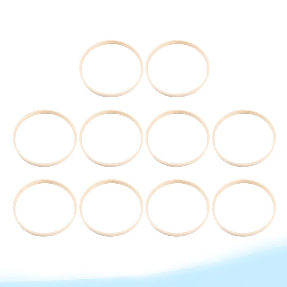 

10pcs Bamboo Embroidery Hoop 30Cm Tight Fabric Holder For Diy Cross Stitch Needlework Quilting Wall Decor Craft Tools