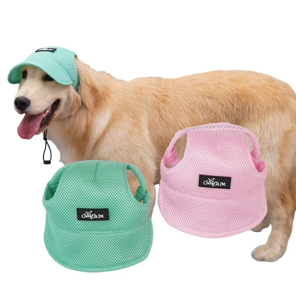 Large Dog Hat Summer Big Dog Caps Samoyed Border Collie Husky Labrador Golden Retriever Dobermann Weimaraner Dog Sunhat