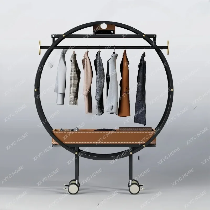 XXSolid Wood Coat Rack Stand Floor Freestanding Clothes Hanger With Storage Shelves For Bedroom Living Room Entryway