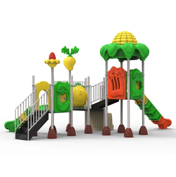 Baby indoor soft play amusement equipment slide rides outdoor swing and slide set kids new design playground for sale