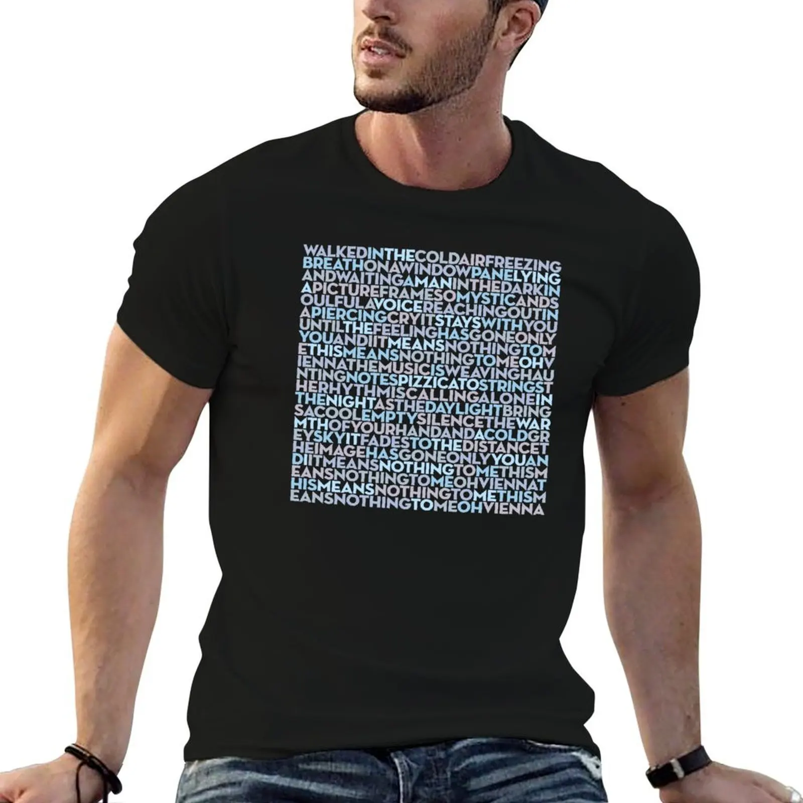 

Vienna - Ultravox v.1 T-Shirt man t shirt cotton high quality man t shirt cotton g man t shirts for men T-shirt