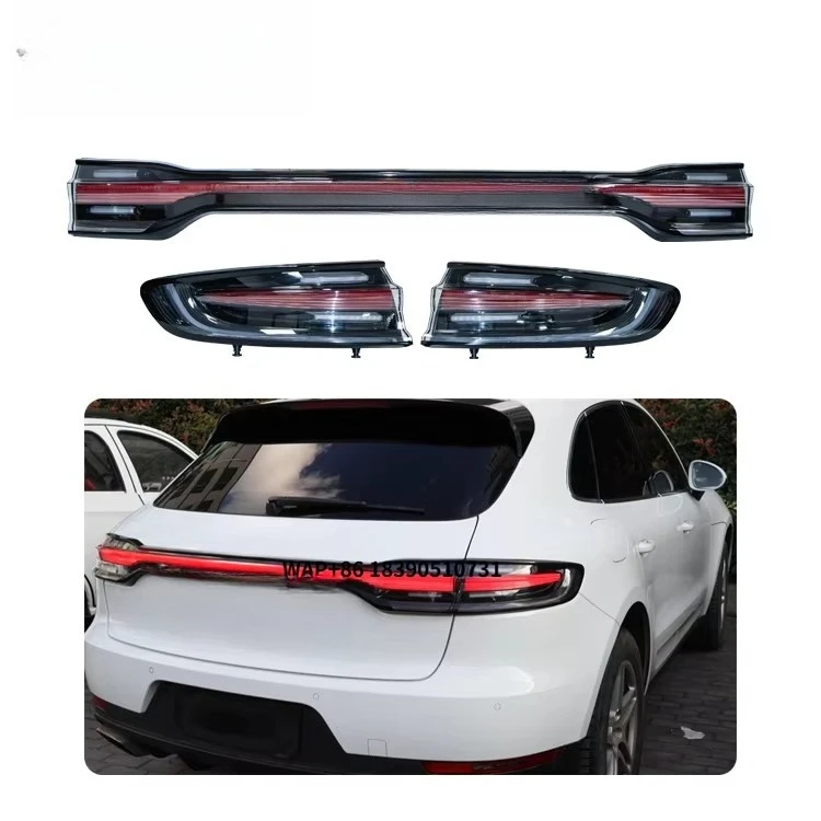 

[1979] No need to change tailgate Car tail lights 2014-2017 95B.1 rear light upgrade to new led taillights for Macan