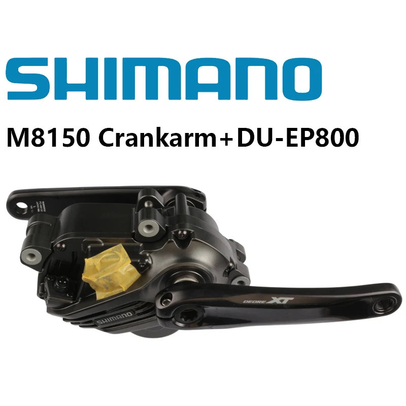 

Shimano DEORE XT FC-M8150 Crankarm With DU-EP800 Bicycle Motor E-BIKE HOLLOWTECH 12s For MTB Mountain Bike 24mm Spindle 165mm