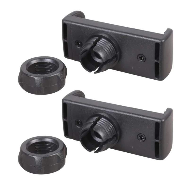 2er-Pack 17-mm-Handyhalterungsclip mit Kugelgelenk, verstellbar, für Smartphones 4,5 7 Zoll, Ersatz verschiedener Halterungen – Detail 3