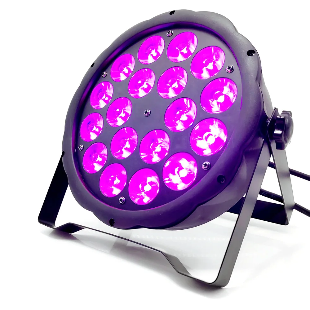 18X12 W RGBW 4in1 16 Bit Dimming LED Lattine Par luce Della Fase Discoteca del DJ di Illuminazione DMX512 4/8CH