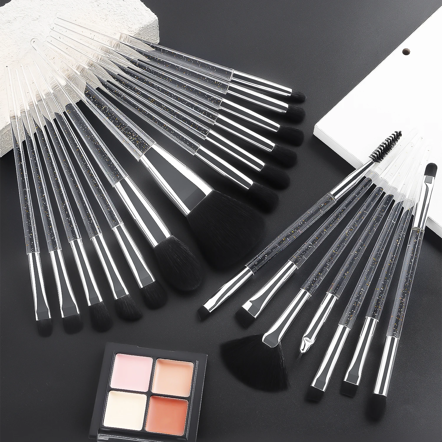 20PCS multifunctional makeup tools - quick makeup application, suitable for gifts, professional makeup set