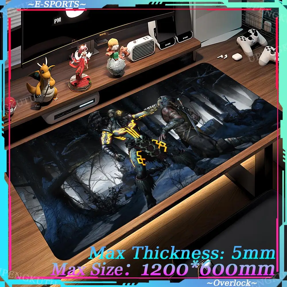 Mouse Rubber anti-skid pads M_Mortal_Kombat_X Game accessories Desk mats Pad Oversized Game pad