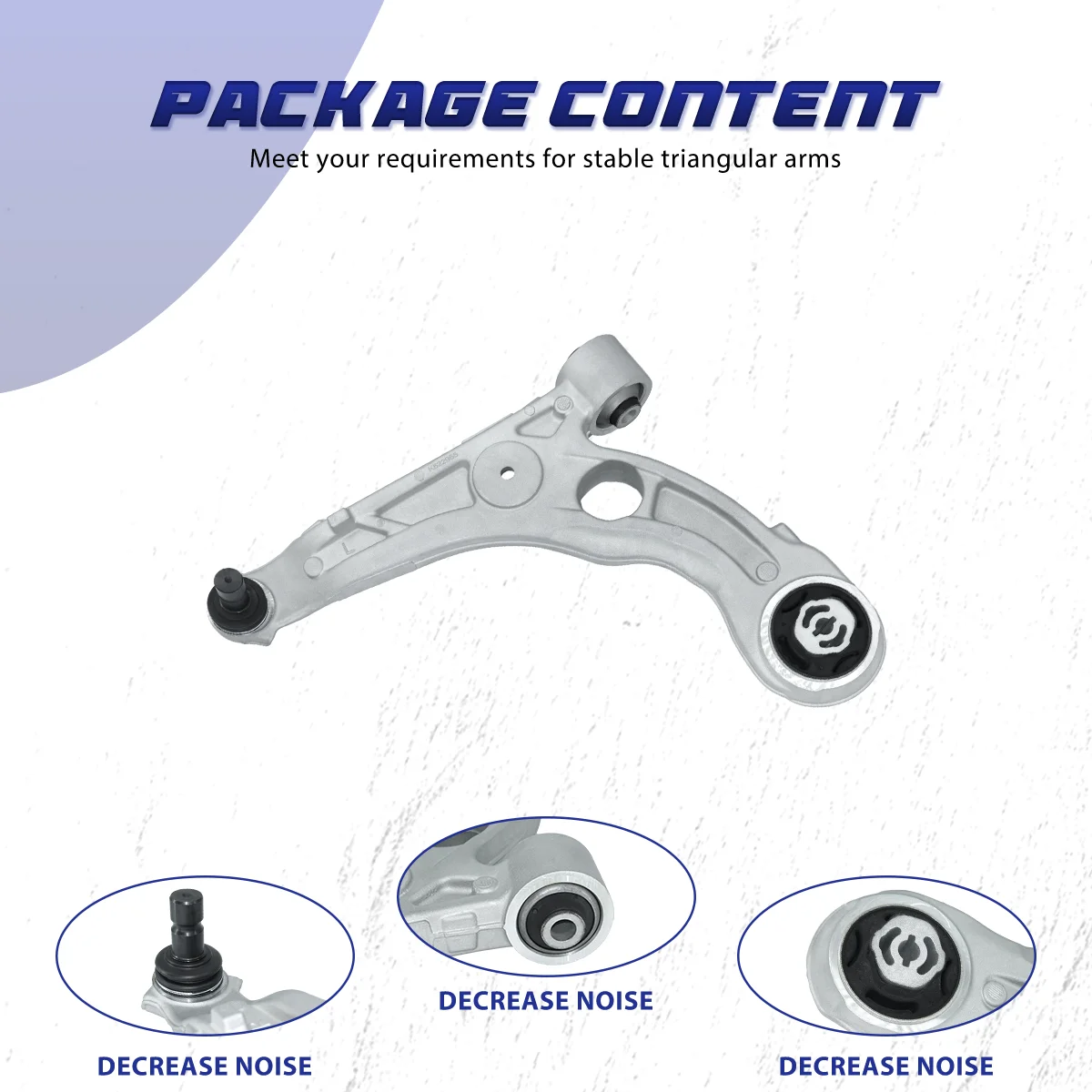AzbuStag Front Lower Control Arm Suspension for Dodge Dart Chrysler 200 2013 2014 2015 2016 2017 4877848AD