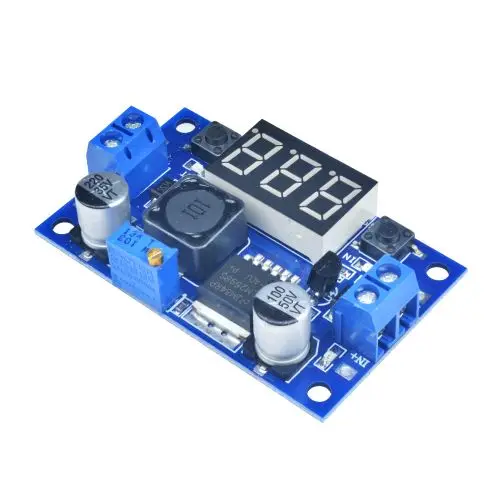 LM2596 DC-Abwärtswandler Spannungsregler 4,0~40 bis 1,25-37V Buck-Adapter LED-Display Voltmeter Einstellbares Netzteil