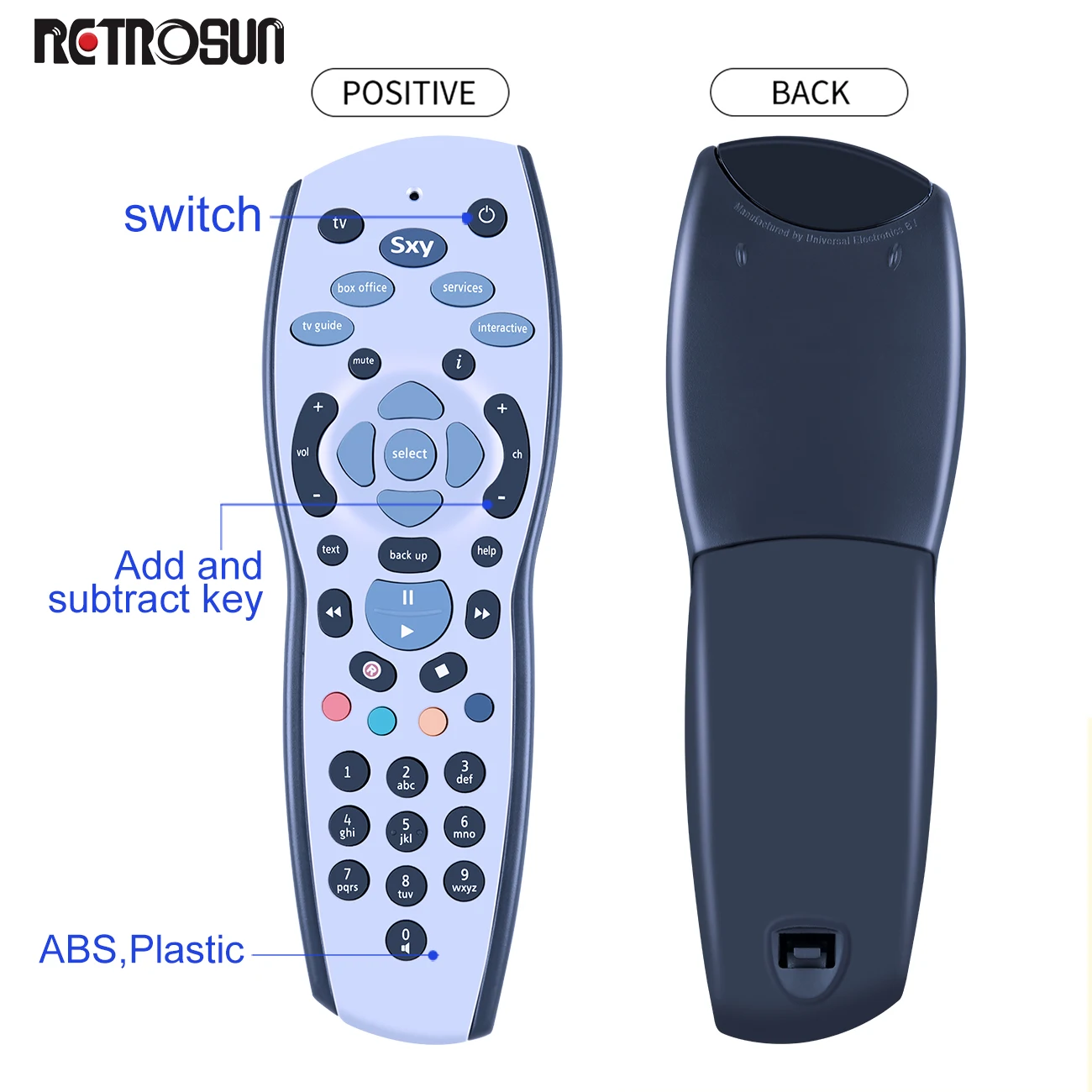 New Smart TV Remote Control Replacement For SKY + 120 Smart HD Television 9f Controller Multi-Functional Box REV Remote Pl Z4X0