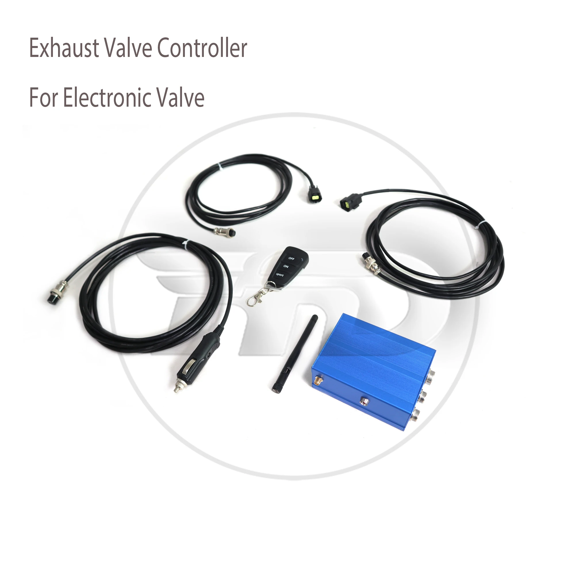 Car Exhaust System Valve Controller 12 Volt Electronic Valve Remote Control For Dual Valves