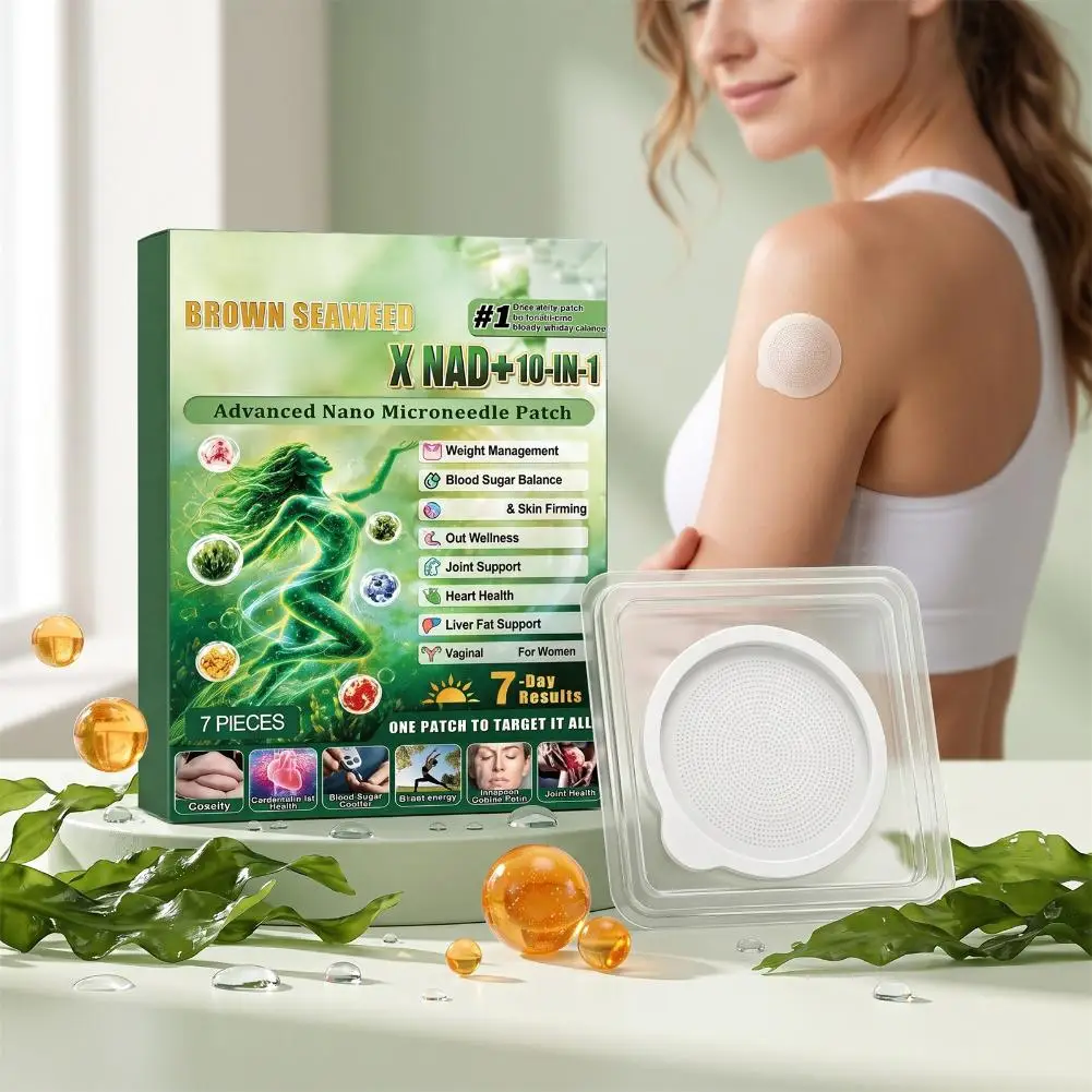 NAD+ 10 IN 1 Nano Microneedle Patch Firming Skin Sticker Moringa Care Moisturizing fat management Breathable Daily Use