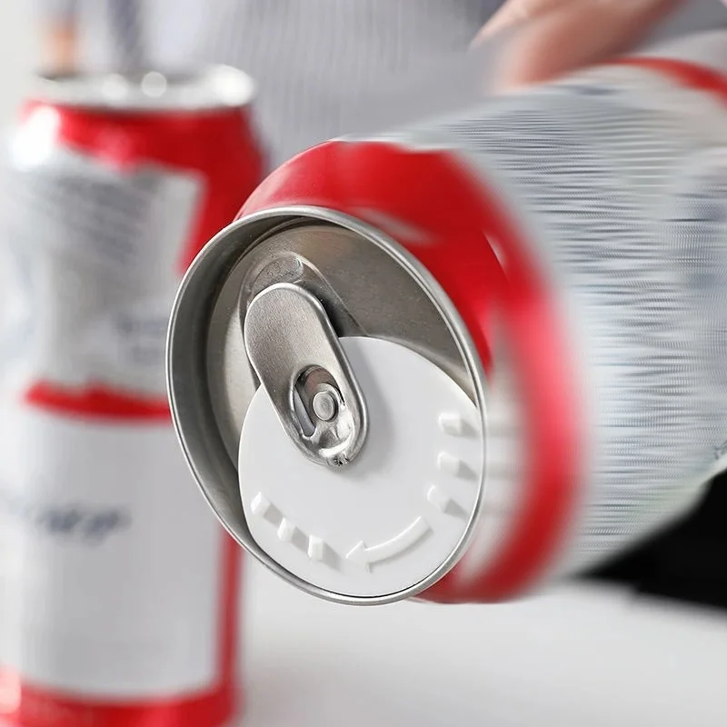 Can Lid Can Sealer Beverage Can Cap Can Protector Barricade Soda Cap Sealer Plastic Beer Drink Lid Protector for Beer image 2
