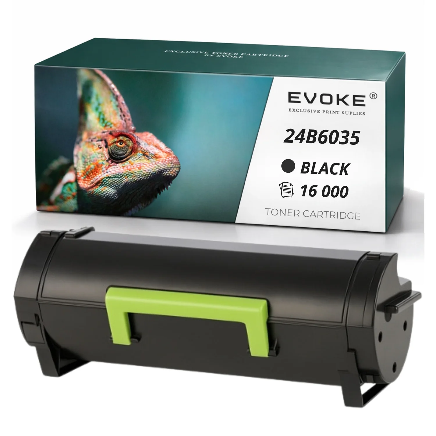 Evoke Compatibele Toner voor Lexmark M1145 24B6035 Zwart 16000 Pagina's M1145 Xm1145