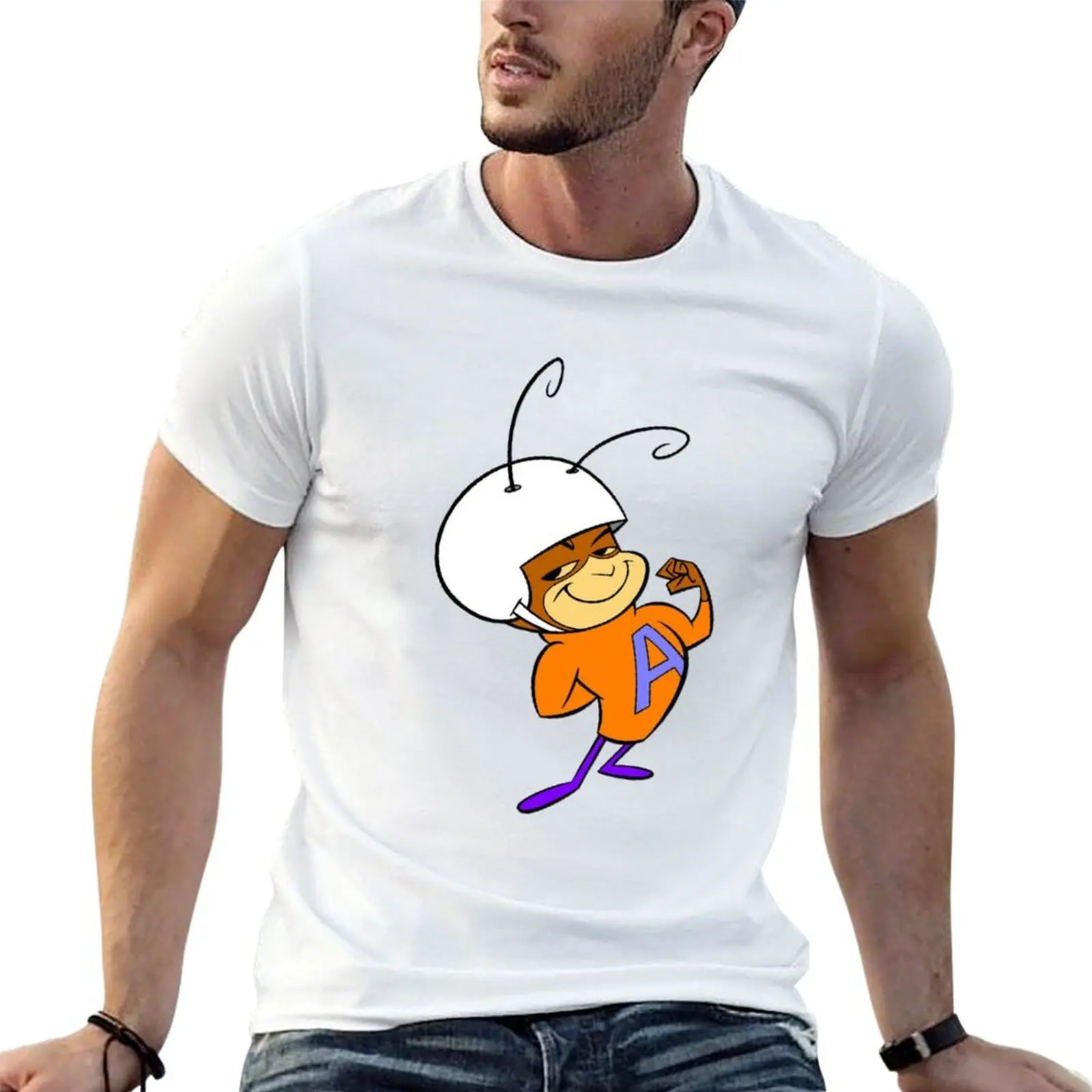 

Atom Ant pose T-Shirt printed t shirts for man cotton t shirts high quality T-Shirt