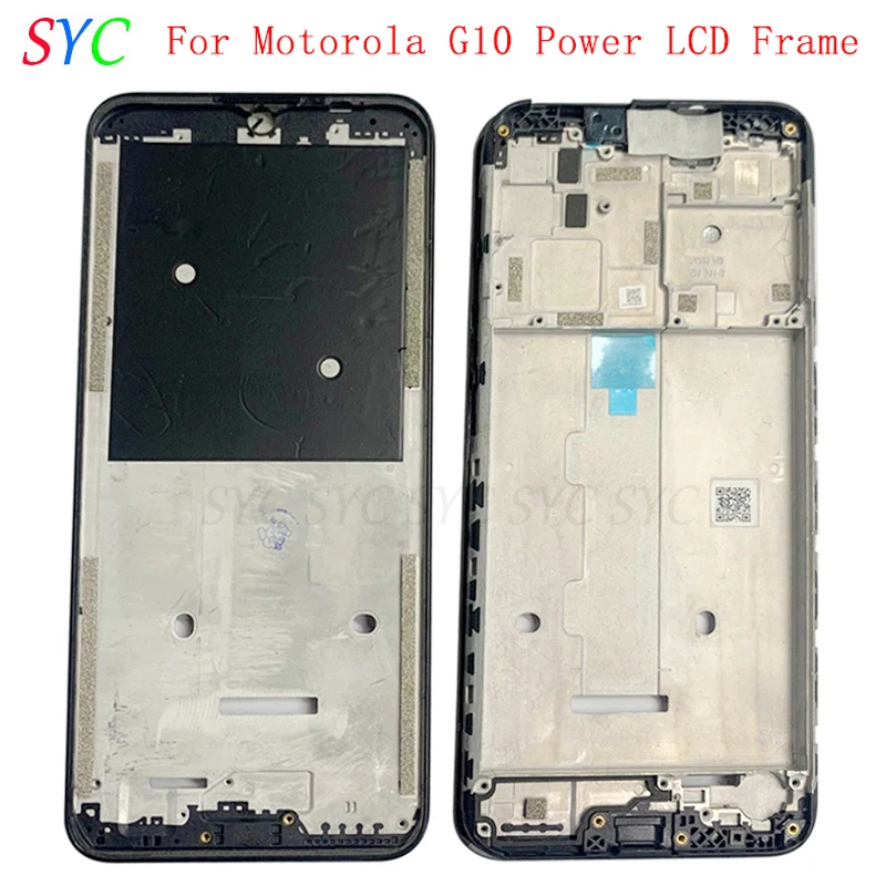 Middle Frame Center Chassis Cover Housing For Motorola Moto G10 Power Phone Metal LCD Frame Repair Parts