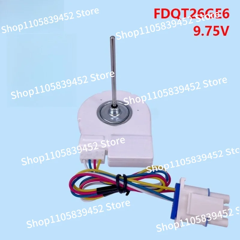 For Suitable for Refrigerator Double Door Fan Motor Refrigeration Fan with Temperature Sensing FDQT26GE6 9.75V