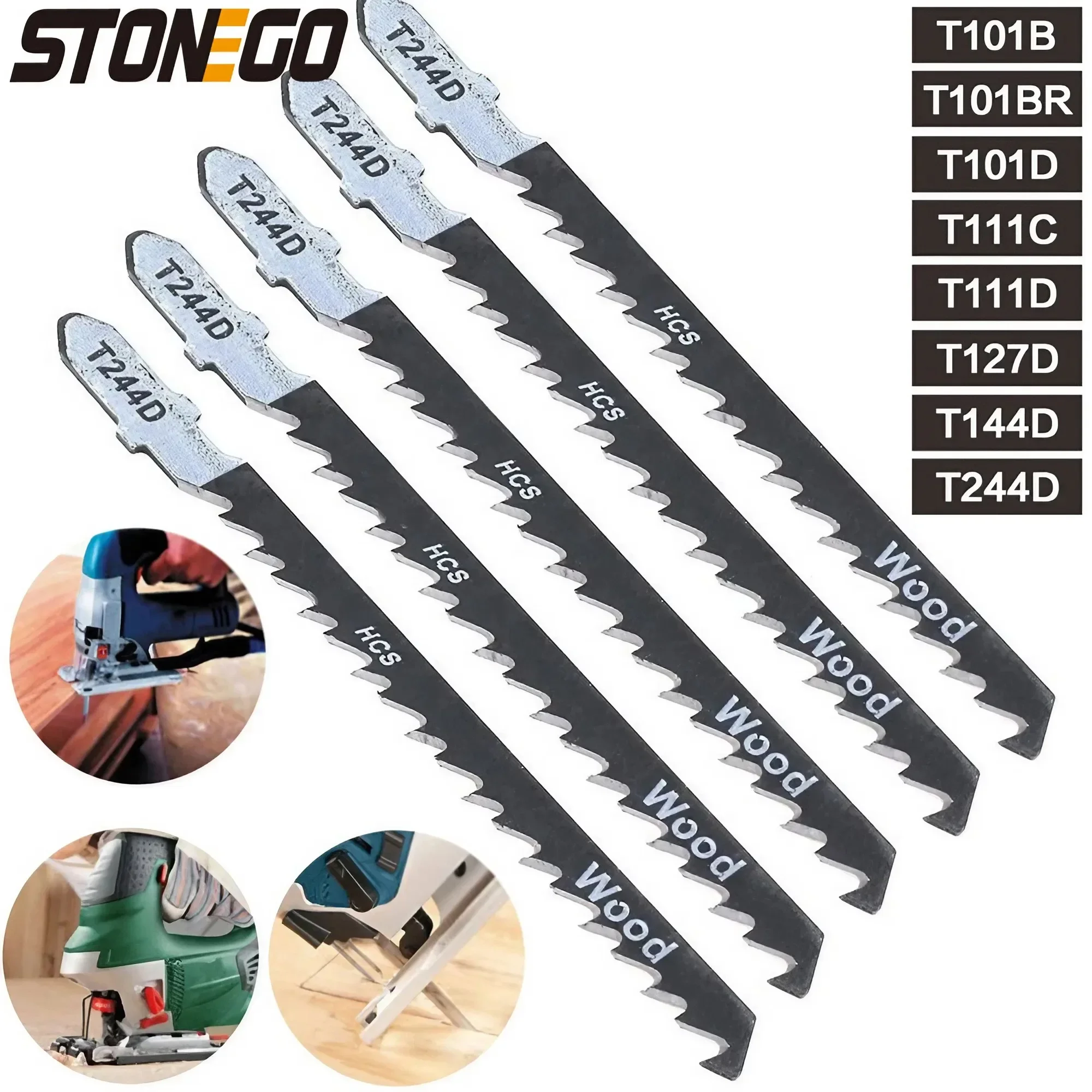 5Pcs Jig Saw Blades…