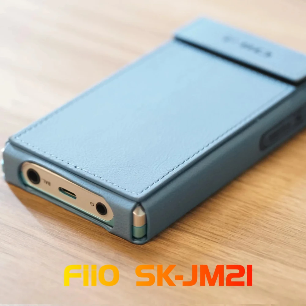 FiiO SK-JM21 Player MP3 Protective Case PU Leather Anti Slip Case Easy to Disassemble FiiO JM21 Music Player Custom Case Gifts
