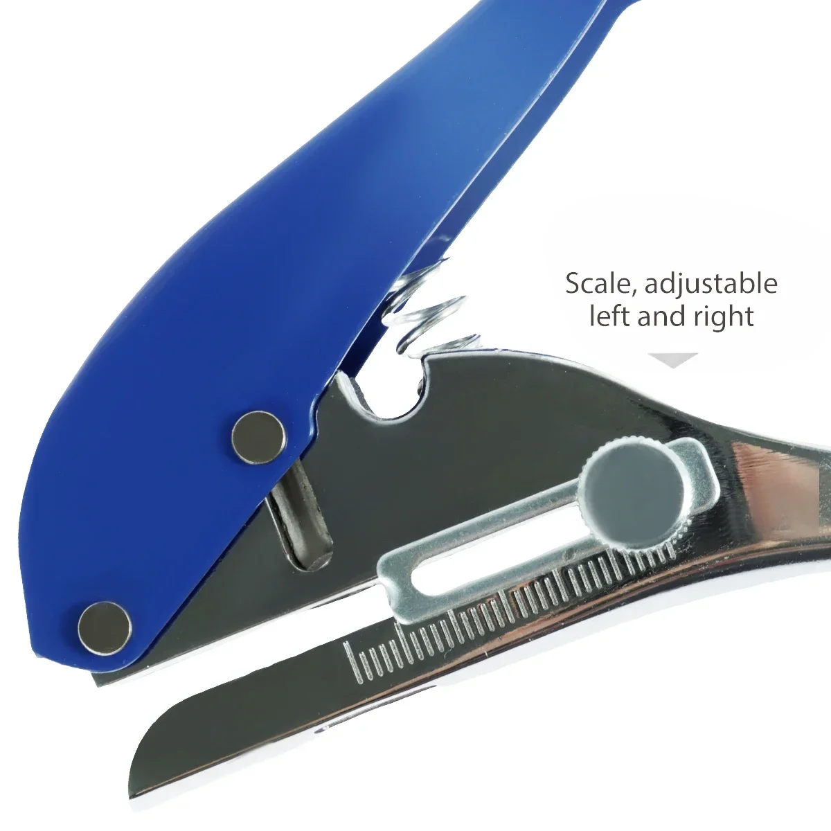 2Pcs Single Hole Punch Heavy Duty Puncher  Edge Banding Punching Plier Handheld Paper Hole Punch with Limiter