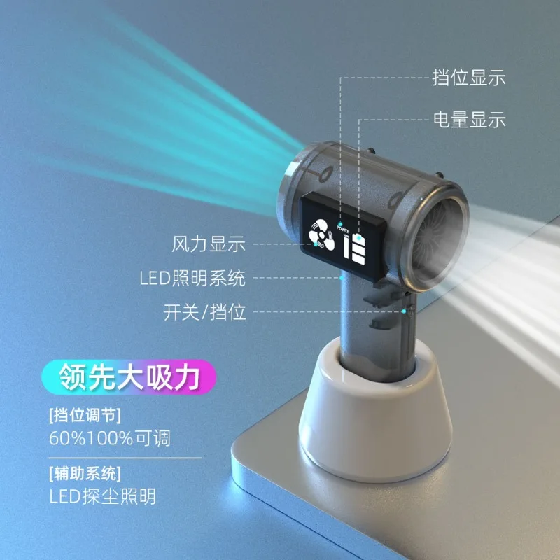 Автомобильный пылесос, автомобильный бытовой ручной небольшой фен