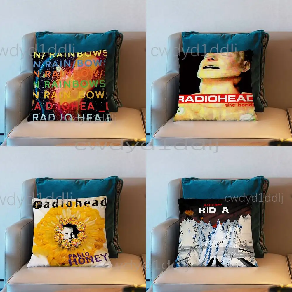 

R-Radiohead In Rainbows Pillow Case Cover Square Sofa With For Pattern Comfortable Cushion suitable Of Room