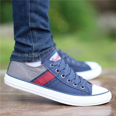 New Canvas Shoes Men\'s Board Shoes Summer Casual Breathable Classic Non-slip All-match Retro Couple Sports Shoes Sneakers Men