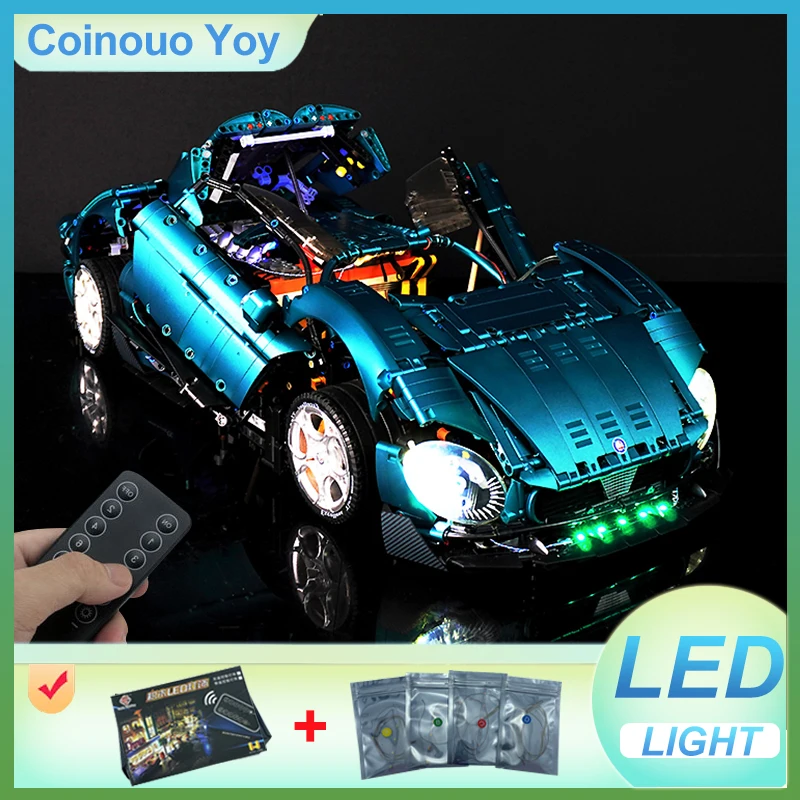 

LIGHT For LEGO 10621 Technical Sports Car Block DIY Toy (NO Blocks Model,Only LED Light) Light Set Kid Gift