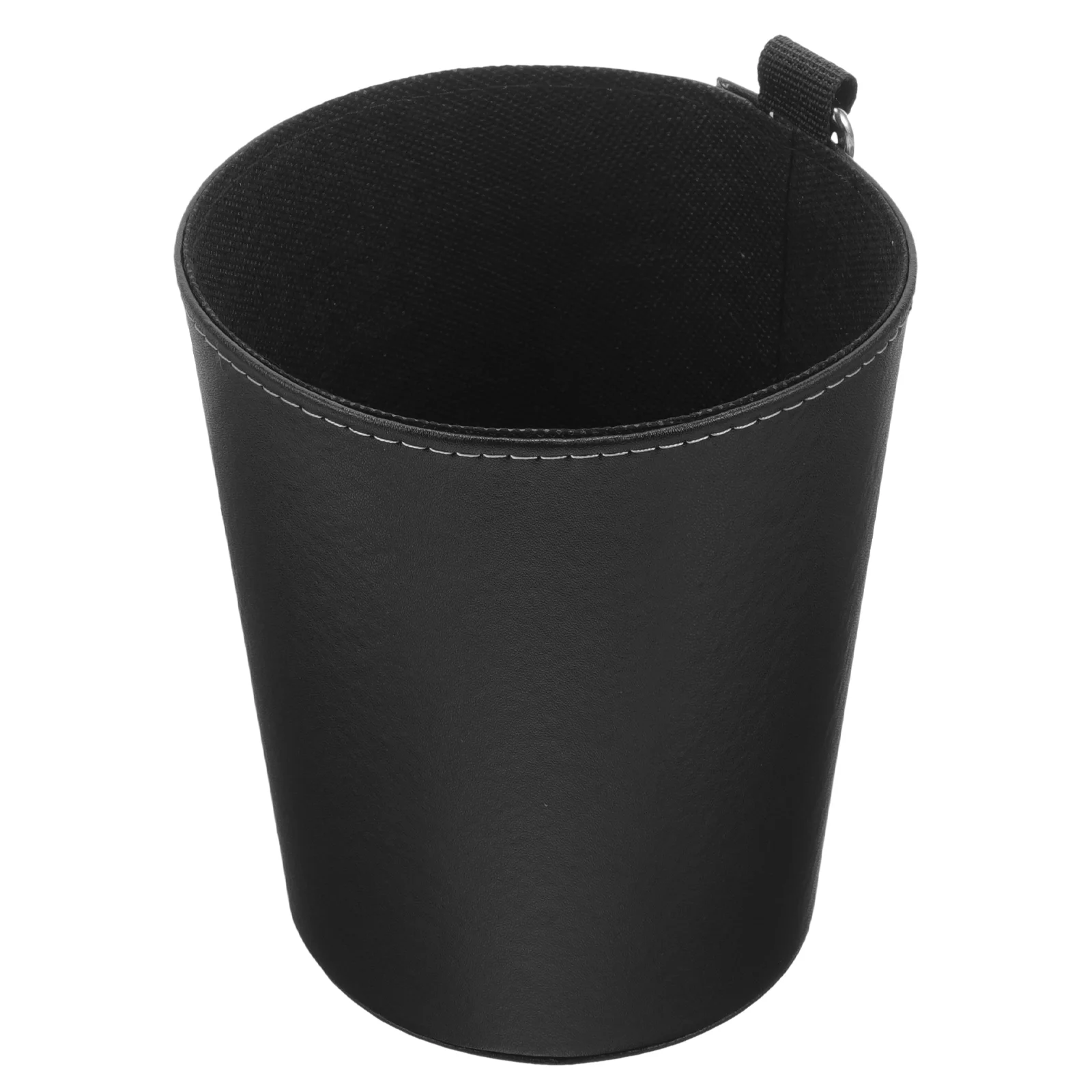 Car Trash Can Garbage Automatic Portable for Accessories Aesthetic Small Mini Bin