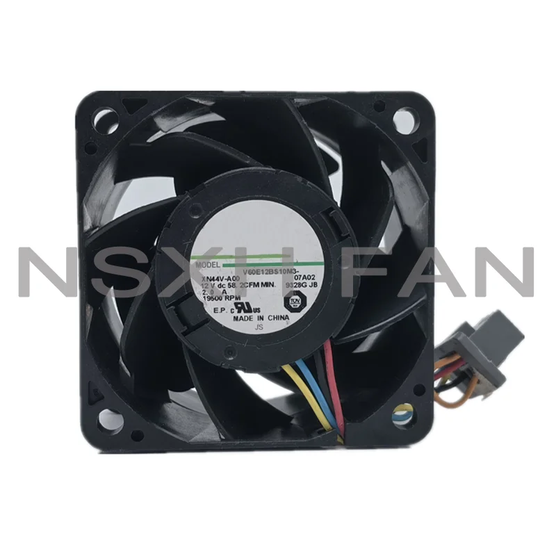 

New V60E12BS10M3 12V 2.0A 6038 6cm Temperature Control Server Cooling Fan