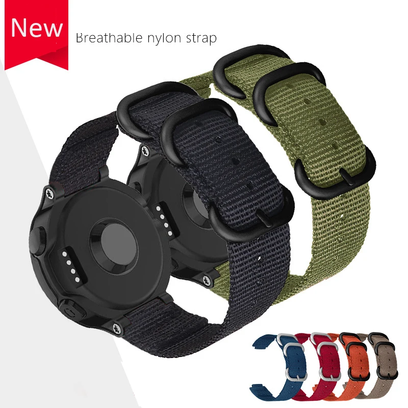 Nylon Watchband For Garmin Forerunner 230 / 235 / 220 / 620 / 630 / 735/ 735XT Wristband Strap Replacement Bracelet Accessory